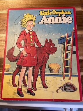Little Orphan Annie Vintage Puzzle - Dated 1952